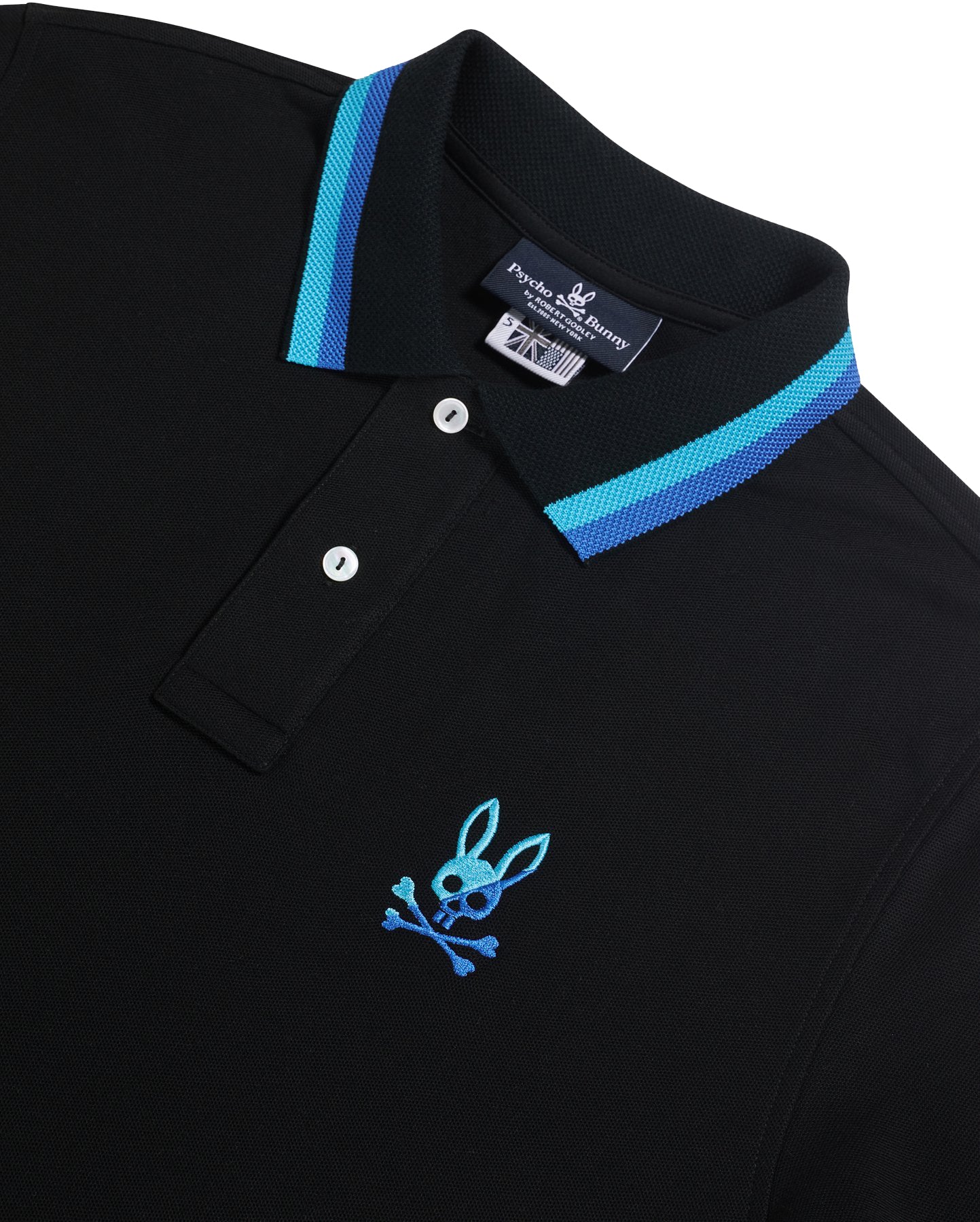 Psycho Bunny Men's Surrey Polo Shirt Black