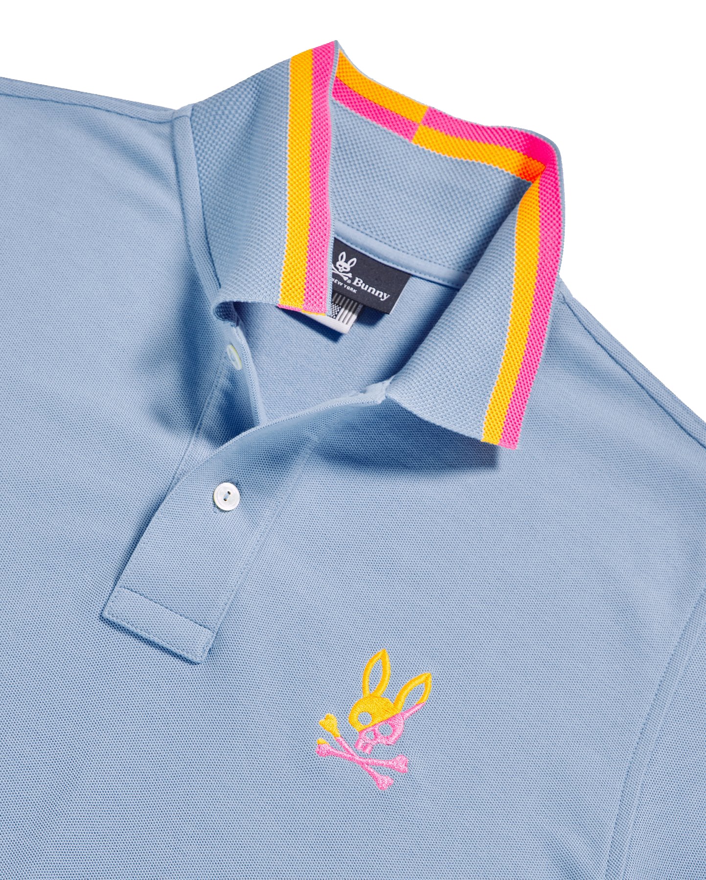 Psycho Bunny Men's Surrey Polo Shirt Cayman Blue