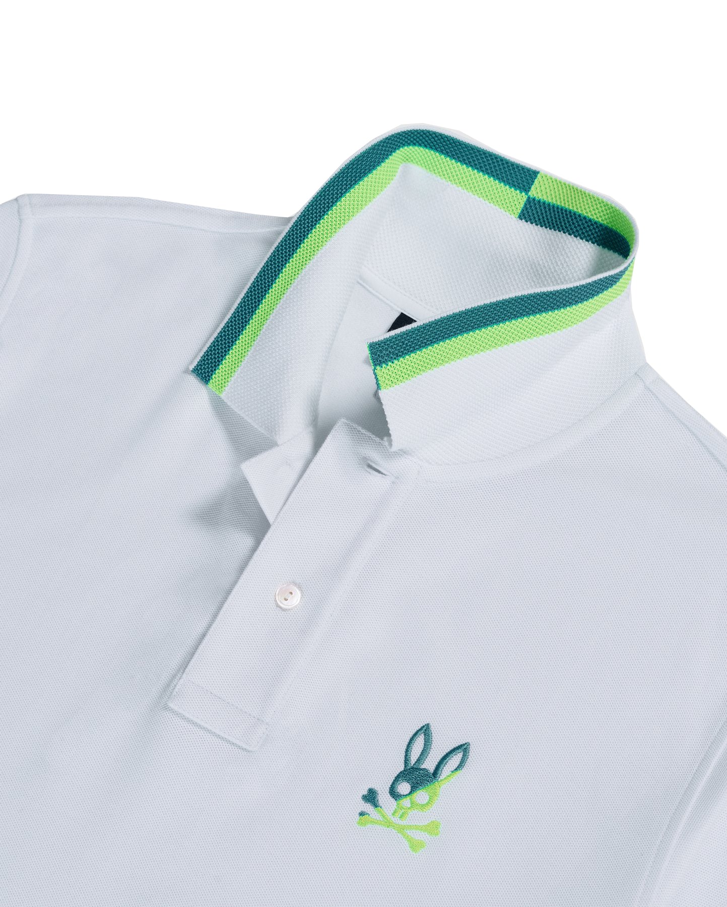 Psycho Bunny Men's Surrey Polo Shirt White