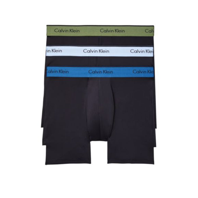 Three-pack of boxer briefs with core logo waistband