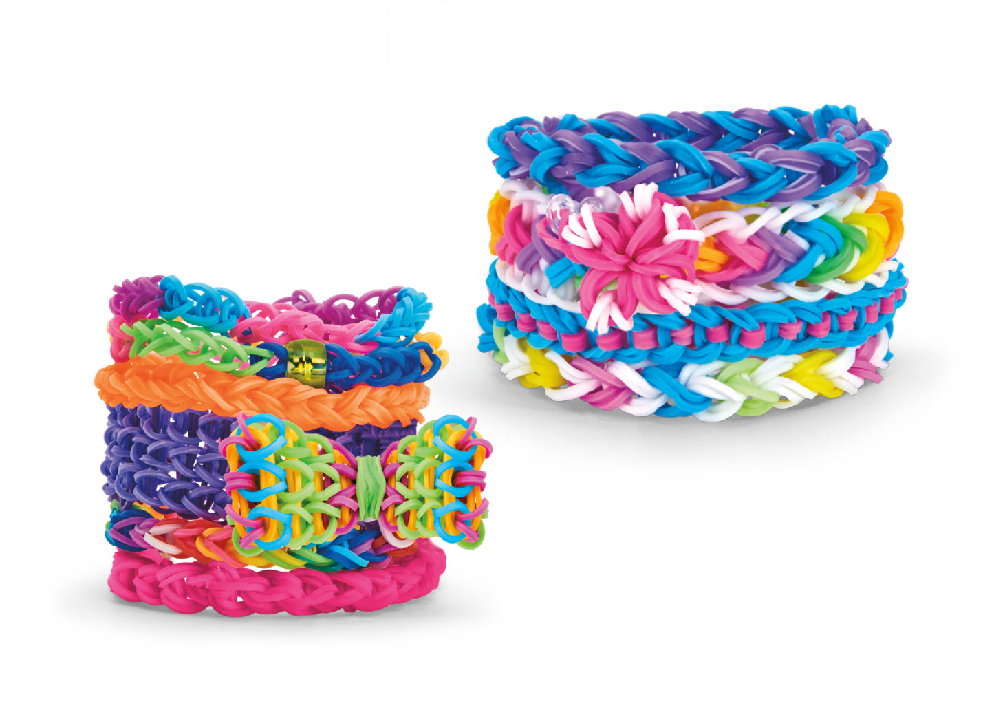 Cra-Z-Art Be Inspired Cra-Z-Loom 3 in 1 Rubber Band Bracelet Extravaganza