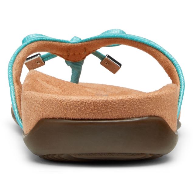 Vionic Bella ll Women's Orthotic Thong Sandals Teal