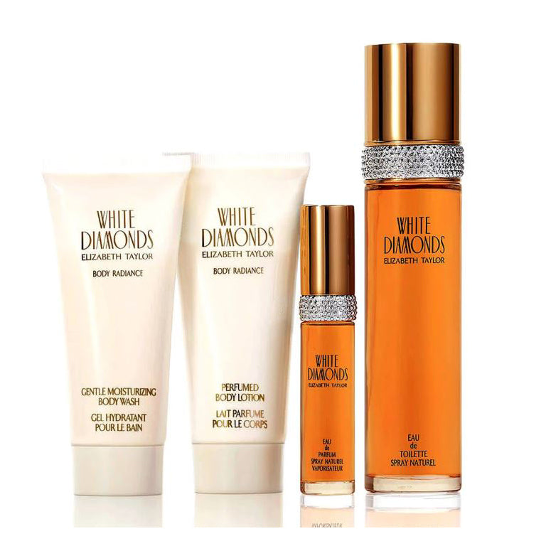 Elizabeth Taylor White Diamonds 4 pc Gift Set Women