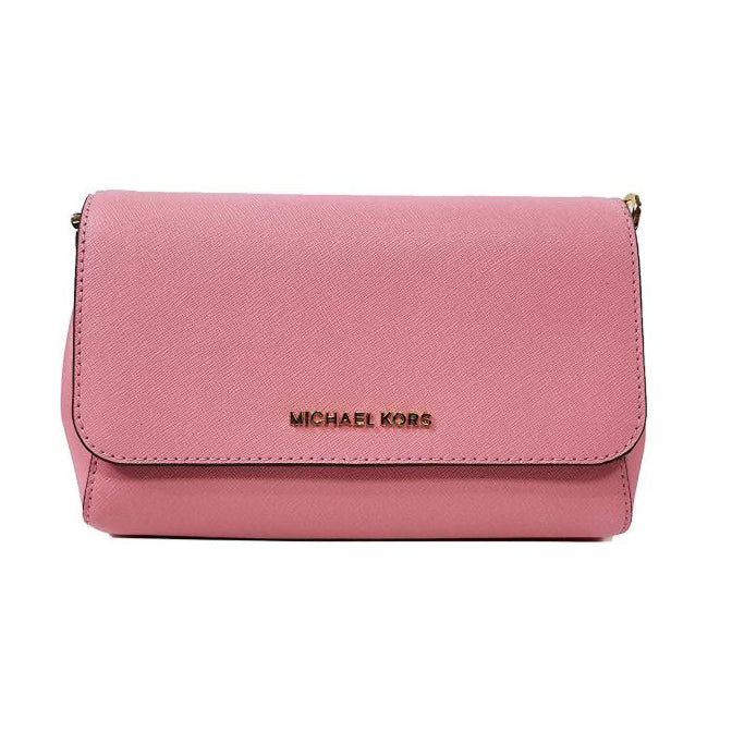 Michael Kors Jet Set MD Conve Pouchtte Crossbody Bag Misty Rose (35T8GTTU2L)