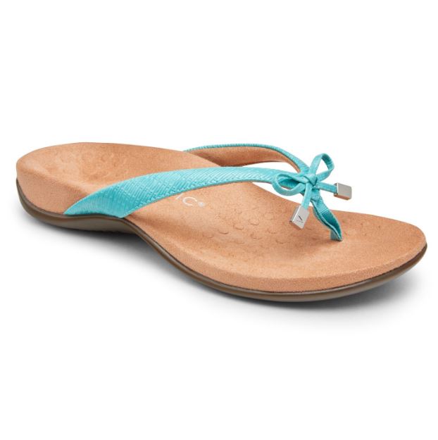 Vionic Bella ll Women's Orthotic Thong Sandals Teal