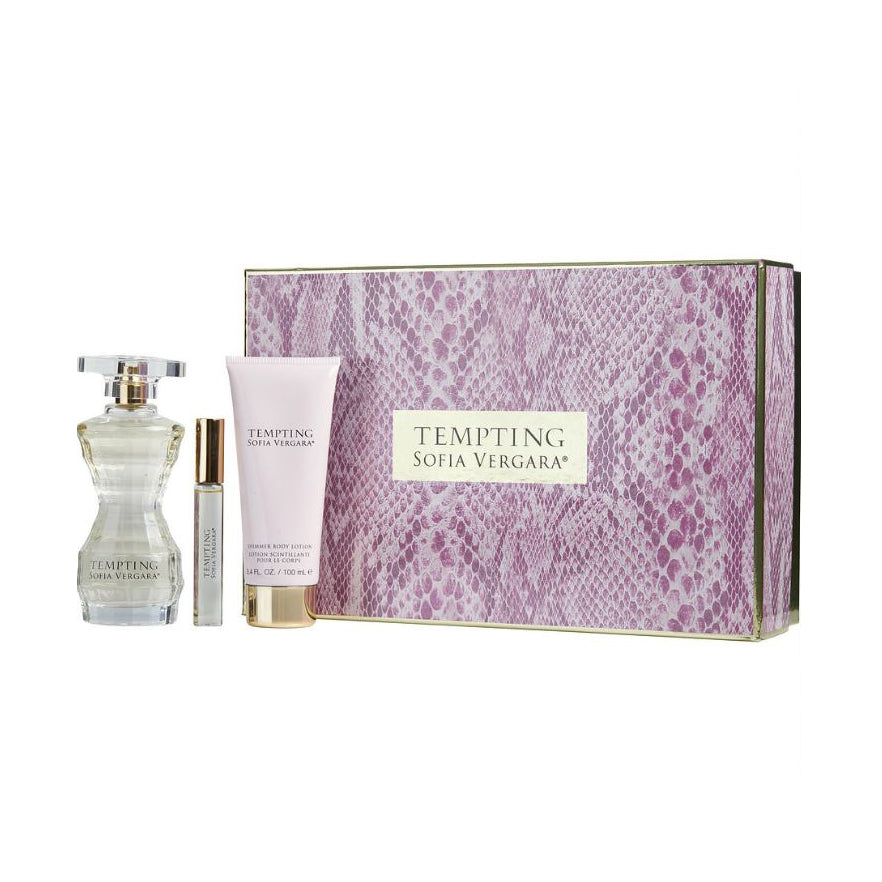 Sofia Vergara Tempting 3 pc Gift Set EDP 3.4 oz 100 ml Women