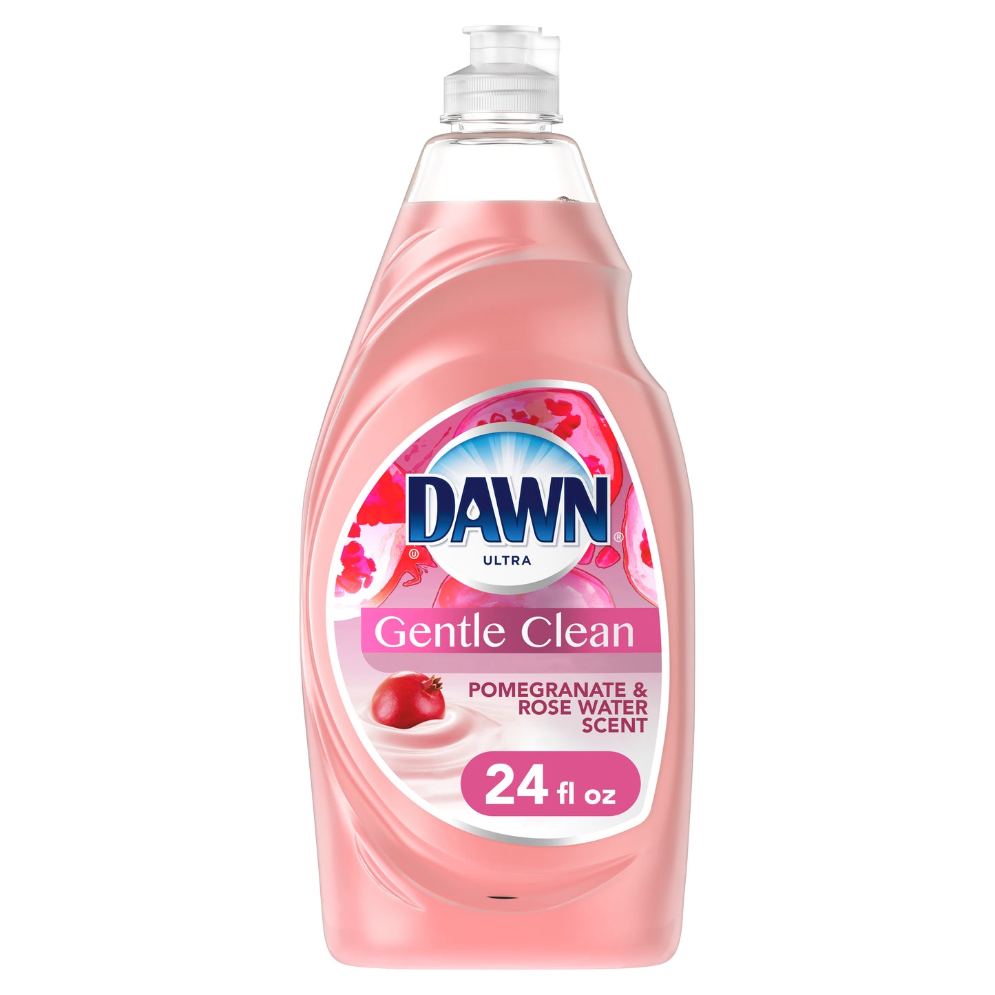 Dawn Ultra Liquid Dish Soap, Pomegranate & Rose Water Scent, 24 fl oz
