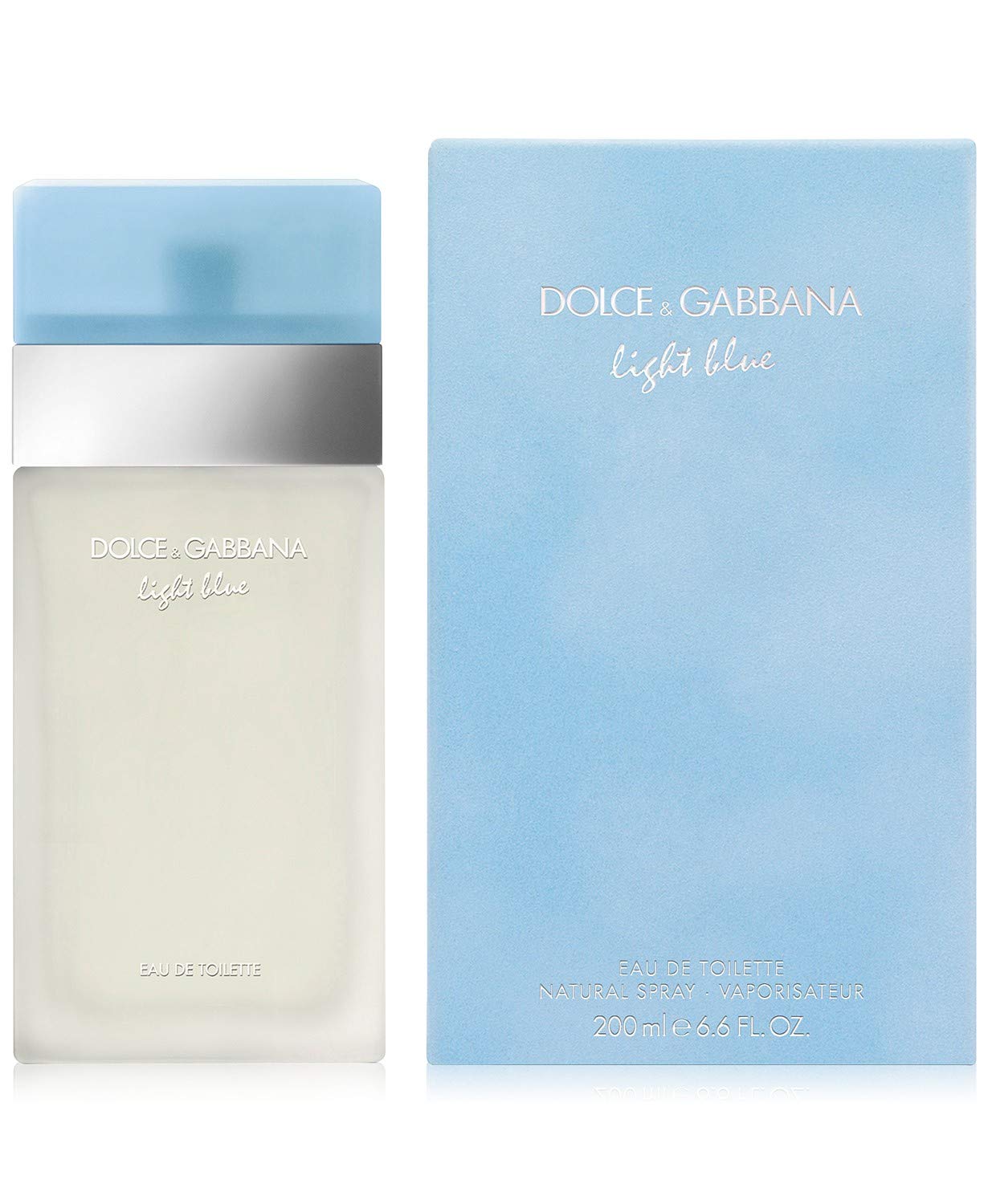 Dolce & Gabbana Light Blue Eau de Toilette 200ml 6.7 oz HUGE SIZE