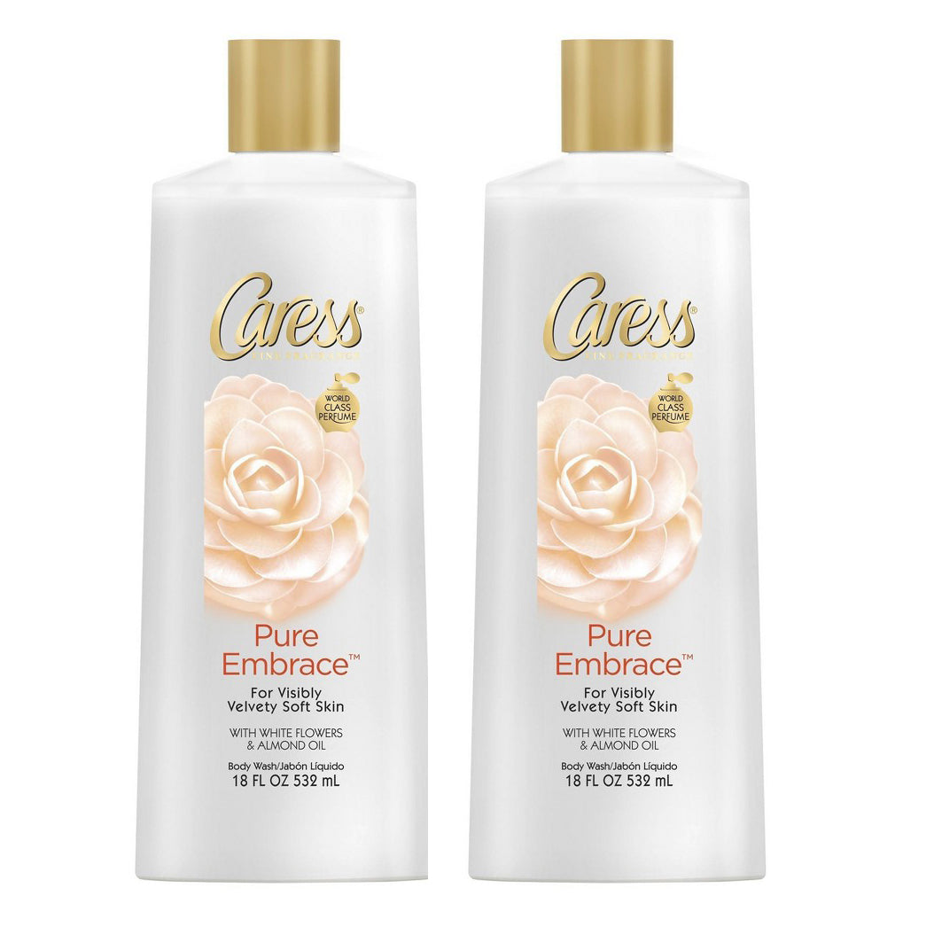 Caress Pure Embrace Body Wash 18 oz 532 ml "2-PACK"