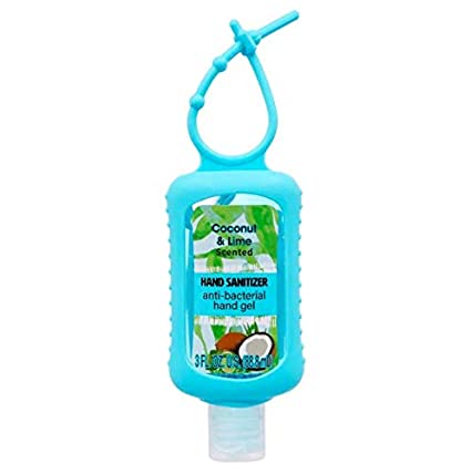 Hand Sanitizer Coco & Lime, Pomegranate & Vanilla, Cucumber & Melon Scented 3.0 oz Bottles (3-PACK Trio Bundle)