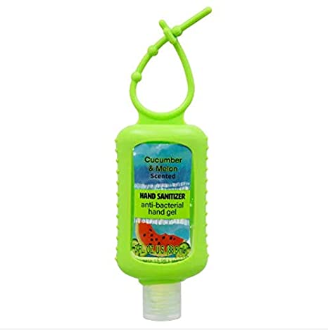 Hand Sanitizer Coco & Lime, Pomegranate & Vanilla, Cucumber & Melon Scented 3.0 oz Bottles (3-PACK Trio Bundle)