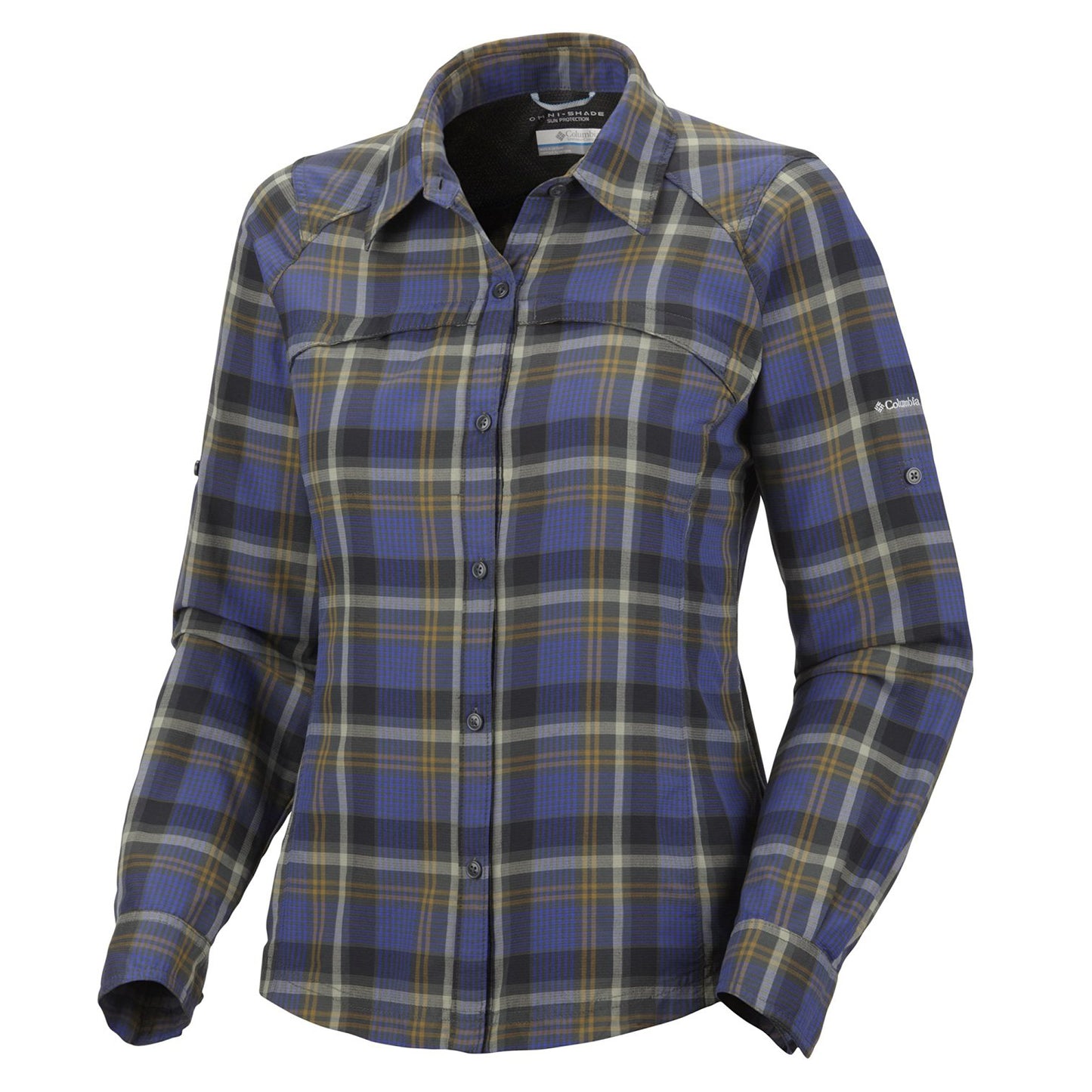 Columbia Silver Ridge Plaid Shirt Long-Sleeve Women's (AL7077)