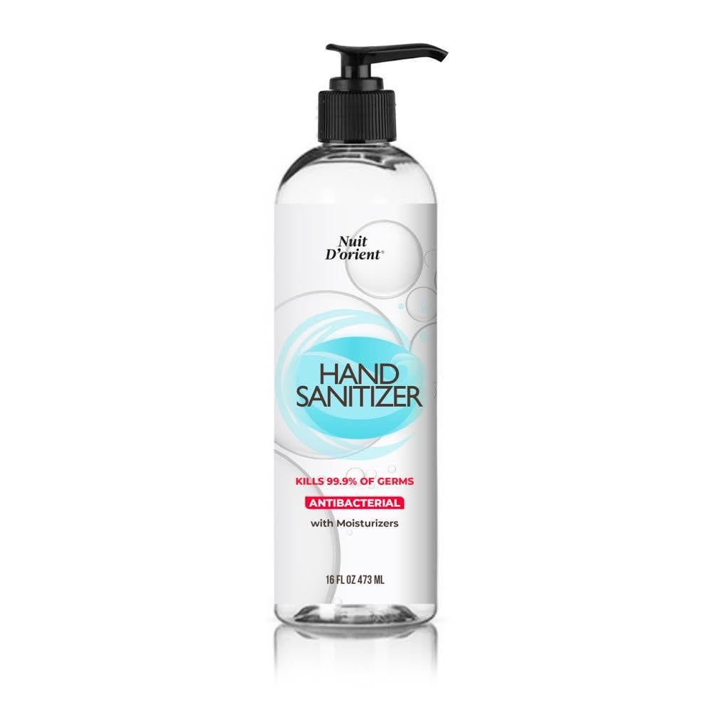 Antibacterial Hand Sanitizer with Moisturizers 16 oz - 473 ml (2 Pack)