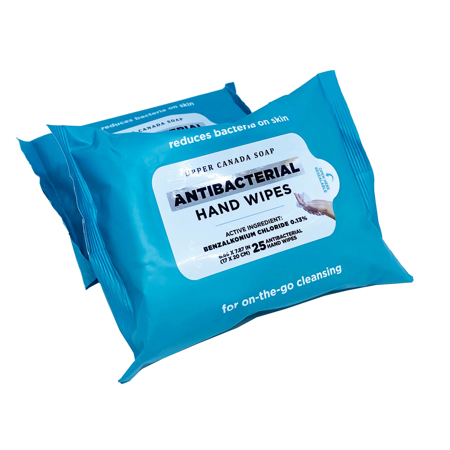 Bye Bye Germs Antibacterial Hand Wipes 3x25 Value Pack