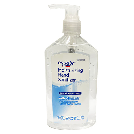 Equate Moisturizing Hand Sanitizer with Vitamin E 12 oz 354 ml