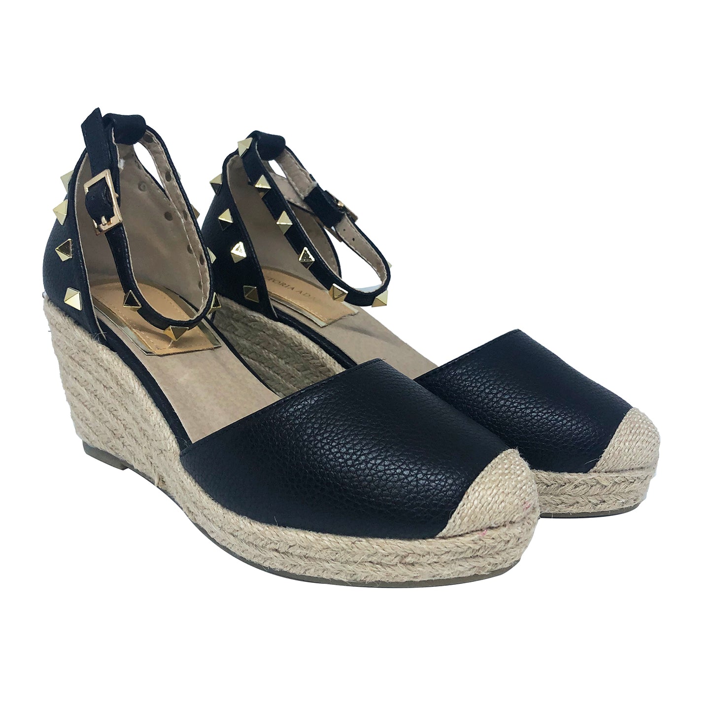 Victoria Adames Sofi Espadrilles Shoes Black