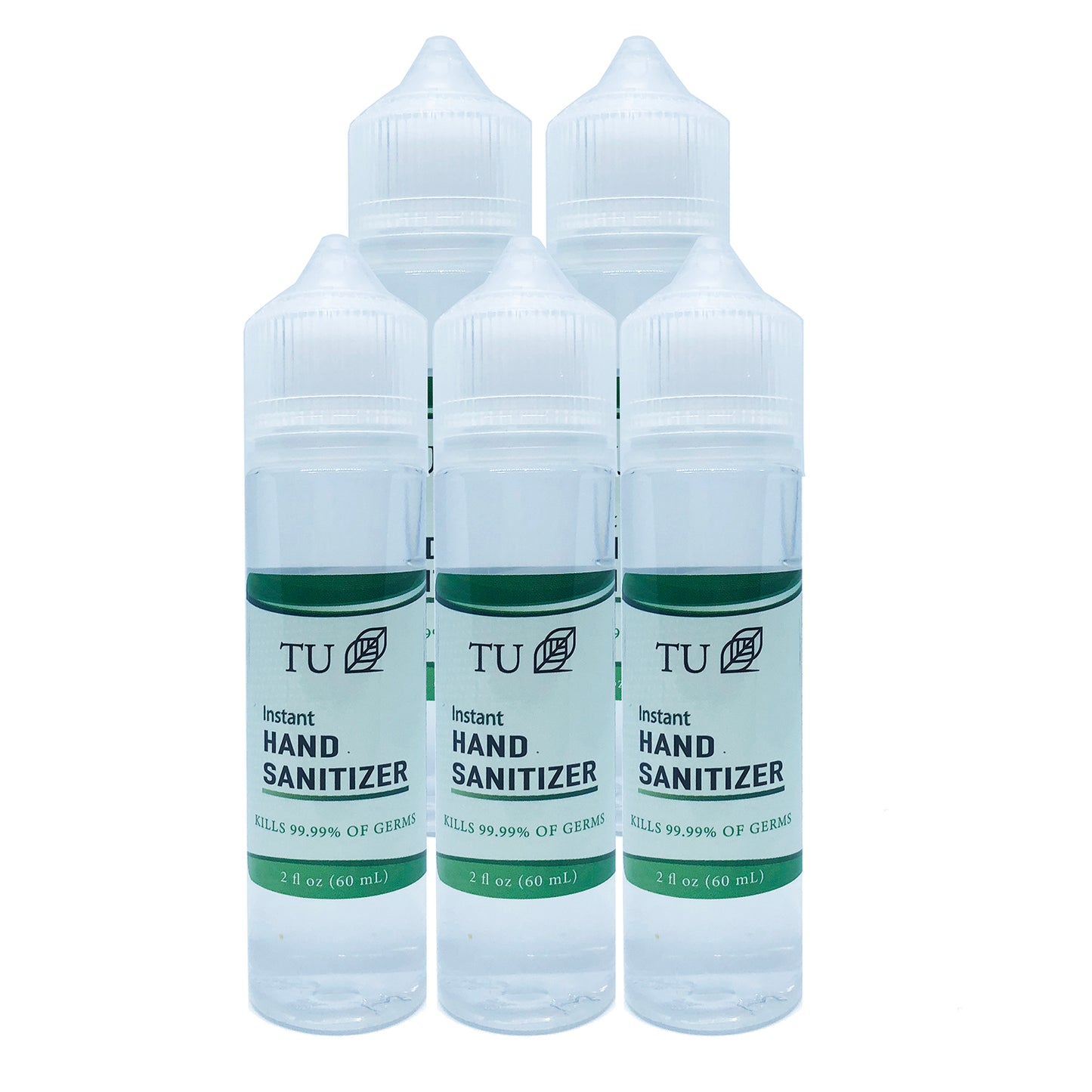 Tu Hand Sanitizer Ethyl Alcohol 70% 2.0 oz "5-PACK"