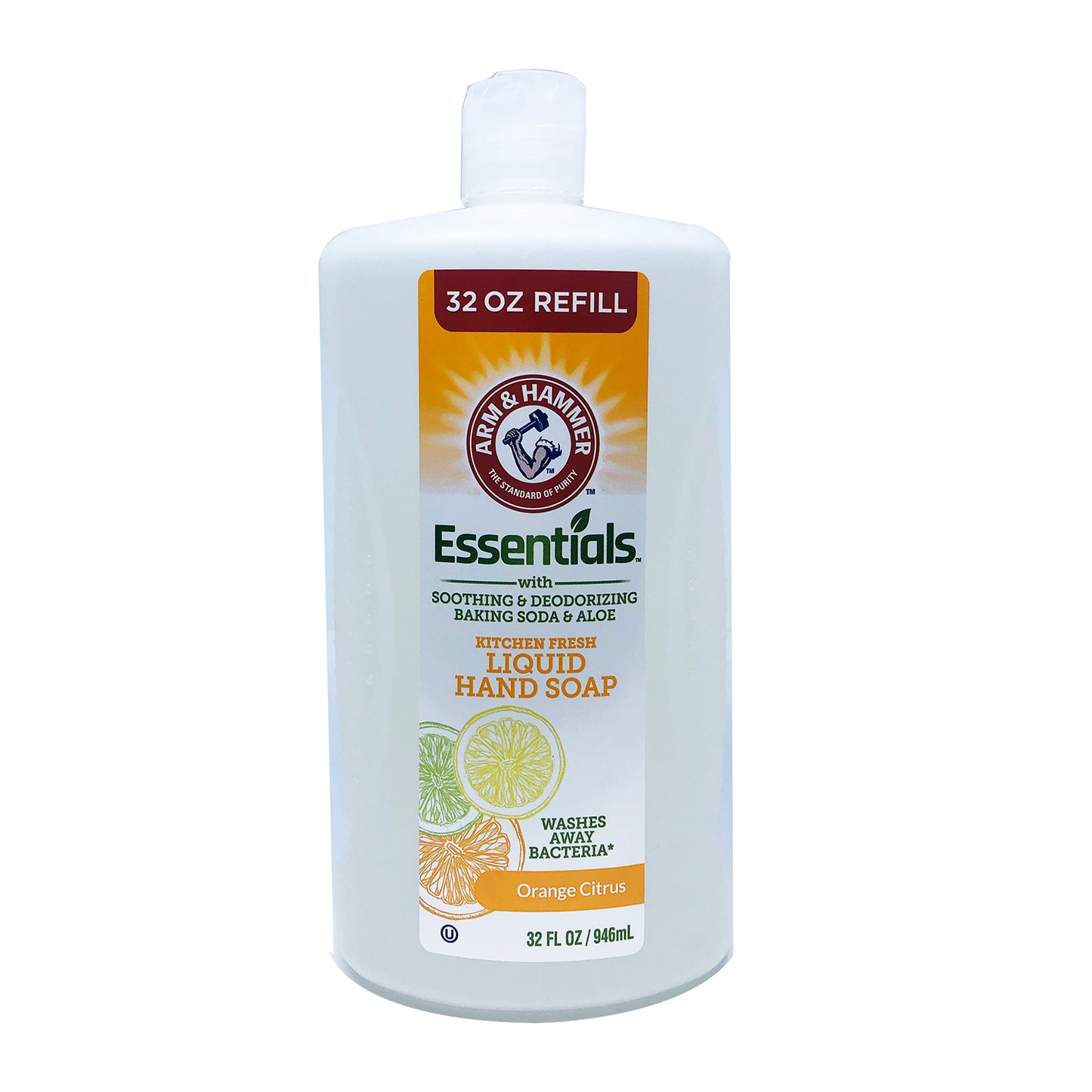 Arm & Hammer™ Essentials Orange Citrus Liquid Hand Soap Refill 32 oz