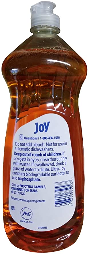 Joy Orange Scent, Dish Washing Liquid,30 Oz (Pack Of 3)