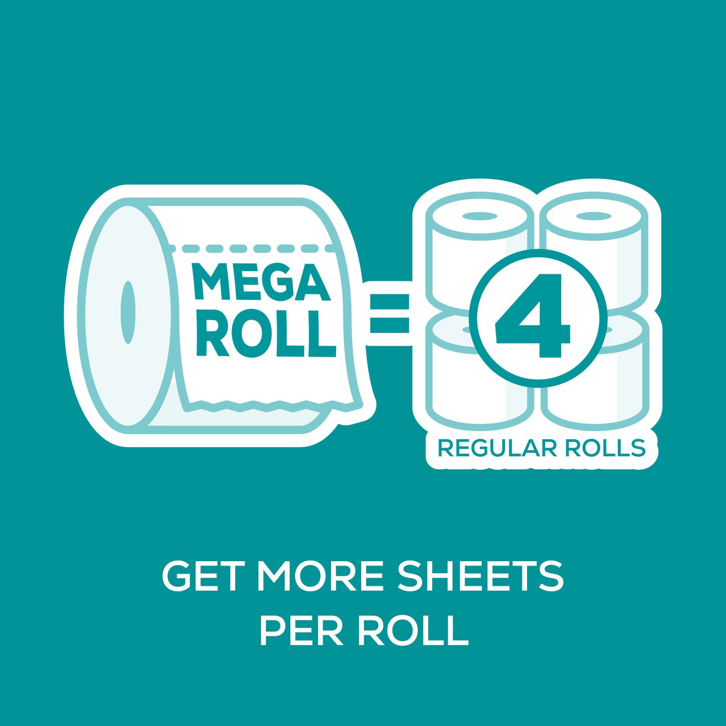 Angel Soft Toilet Paper, Linen, 6 Mega Rolls = 24 Regular Rolls