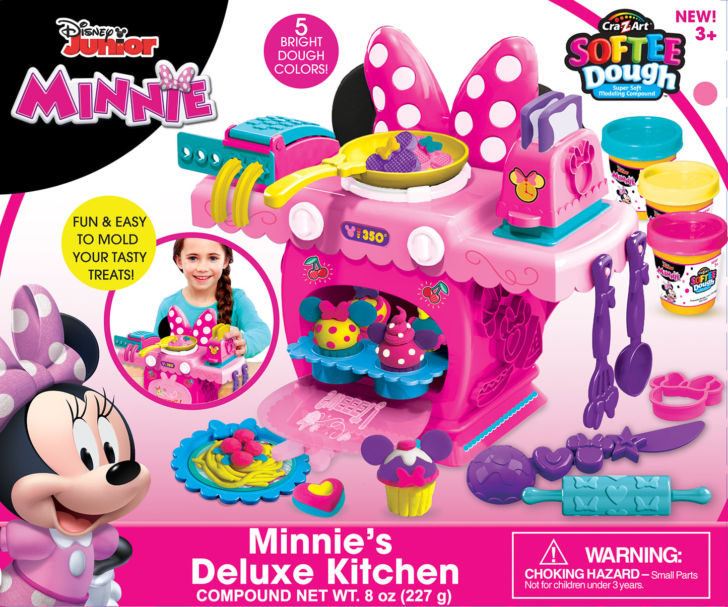 Disney Minnie Mold and Play Kitchen Set