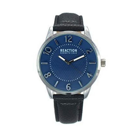 Kenneth Cole Reaction Men's Metallic Silver-Tone & Black Watch Rk50095007