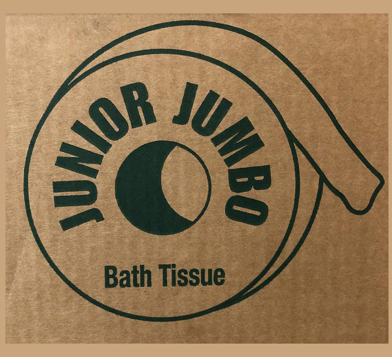 Jumbo White Toilet Paper "6 Pack of Jumbo Rolls"