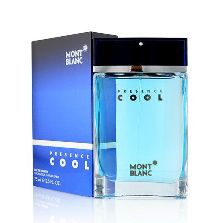 Mont Blanc presence Cool Eau de Toilette 2.5oz for Men Brand new in box