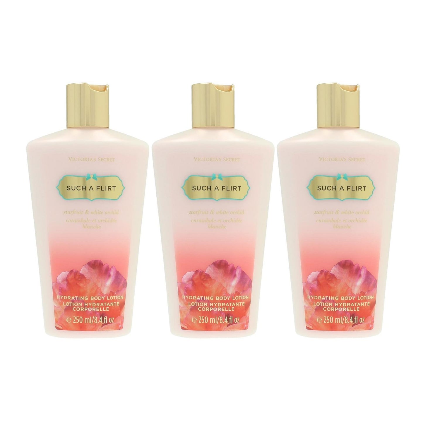 Victoria's Secret Such A Flirt Body Lotion 8.4 oz (250 ML) "3-PACK"