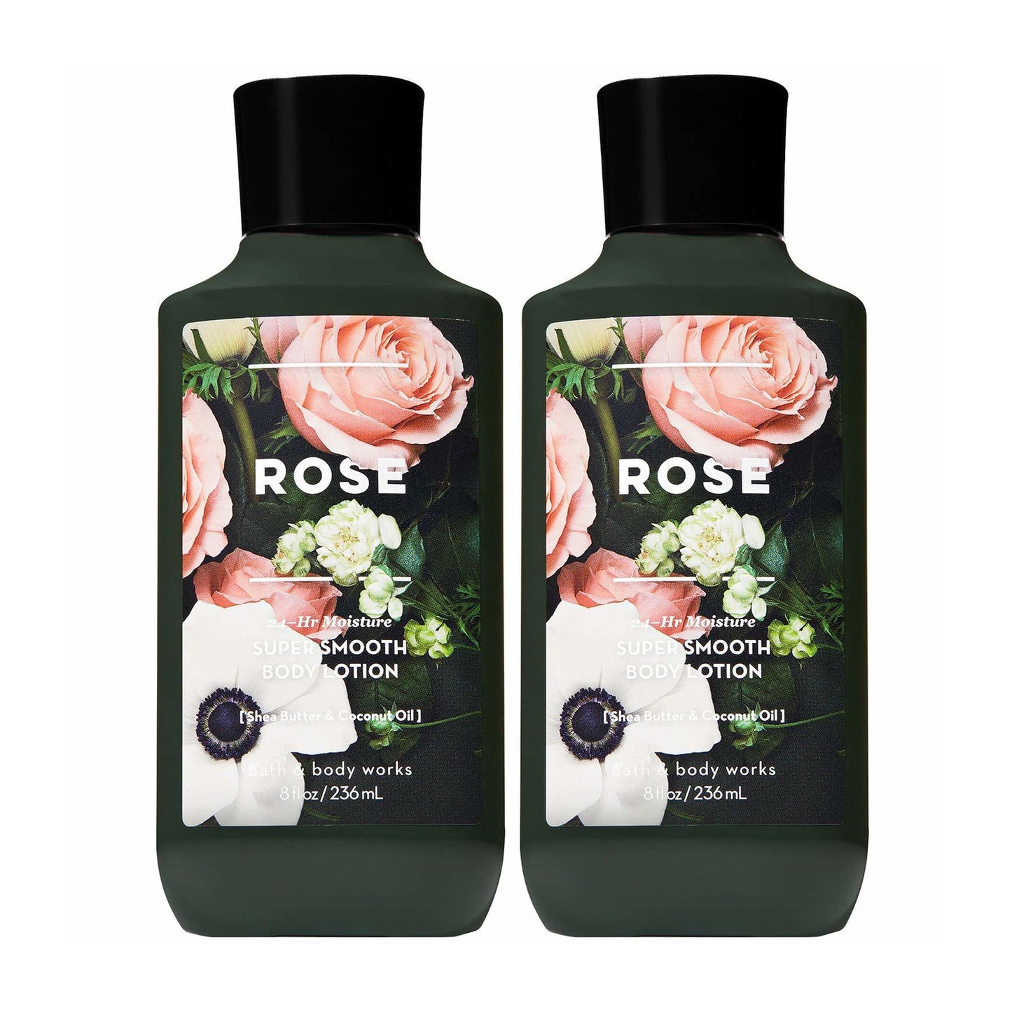 Bath & Body Works Rose Body Lotion 8.0 oz "2-PACK"