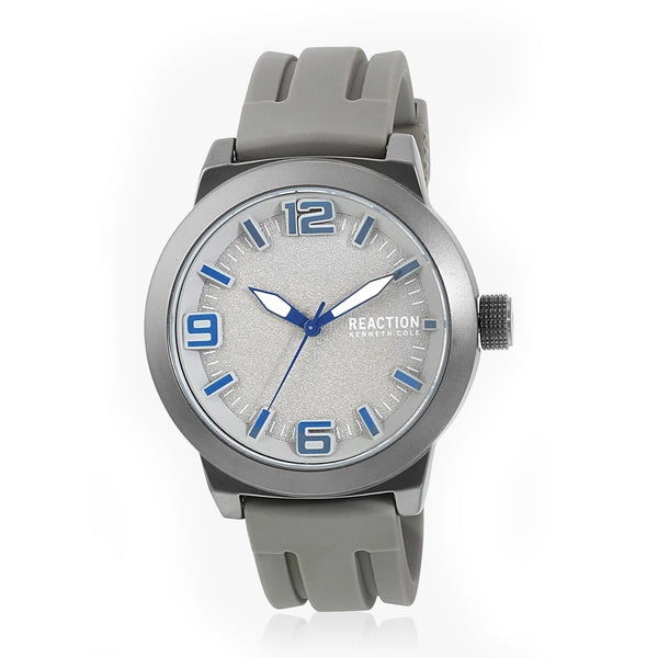 Reaction By Kenneth Cole Grey/Grey Analog Watch (Rk50092004 ) Men