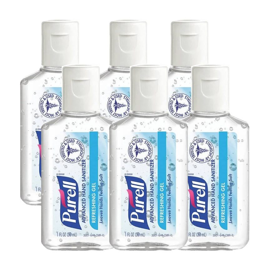 Purell Fresh Gel Hand Sanitizer 1oz (6-PACK)