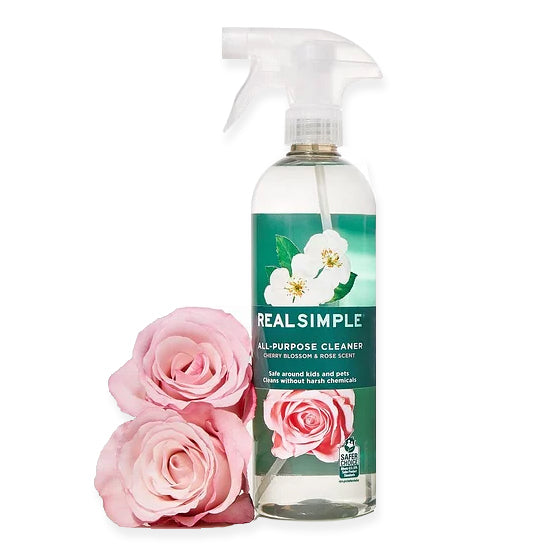 Real Simple All-Purpose Cleaner Cherry Blossom & Rose Scent Scent 24 oz