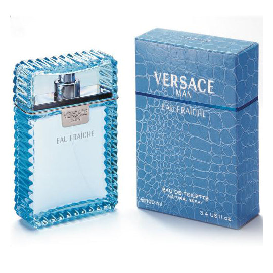 Versace Man Eau Fraiche Eau de Toilette  3.4 oz 100 ml Men