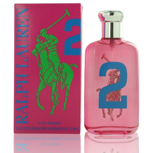 Big Pony Pink 2 by Ralph Lauren 3.4 oz Eau de Toilette Spray / Women