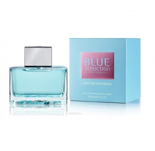 Antonio Banderas Blue Seduction EDT 2.7 oz 80 ml Women