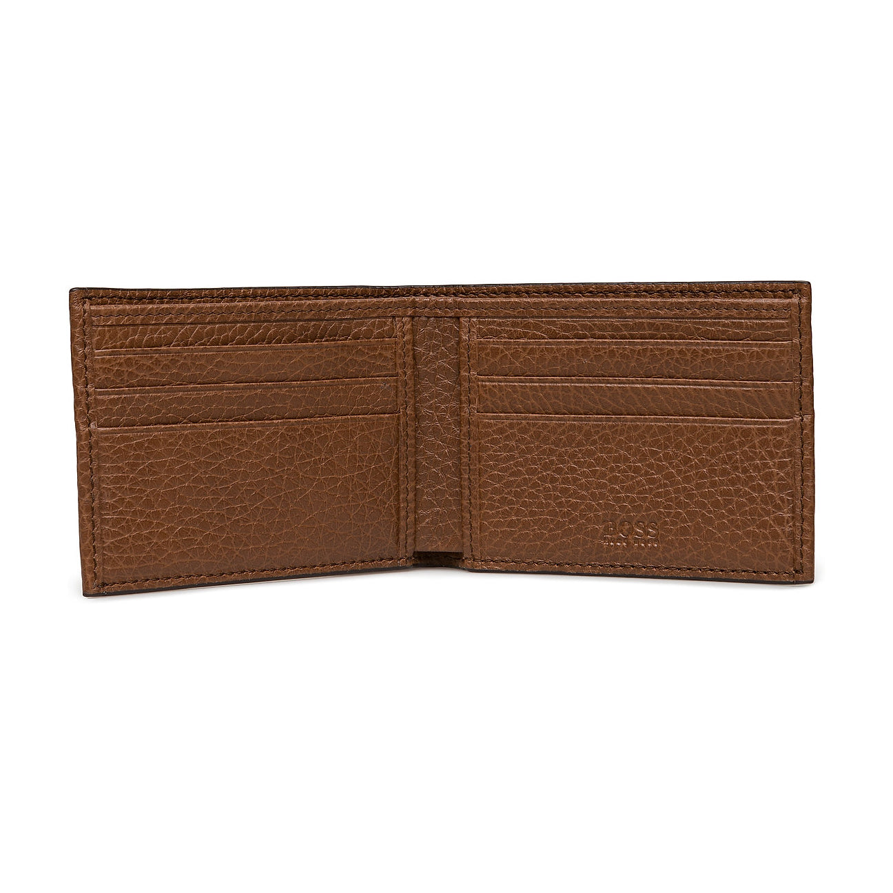 Boss Hugo Boss Crosstown 6cc Wallet Leather Cognac