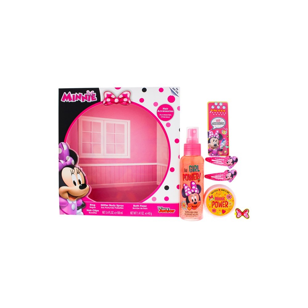 Minnie Mouse Disney 5pc Gift Set 3.4 oz Body Splash