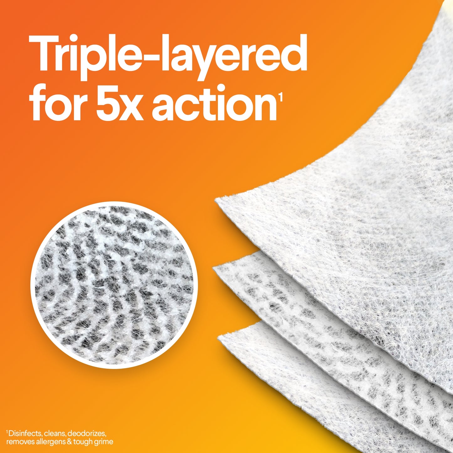 Clorox Disinfecting Cleaning Wipes Crisp Lemon 75 Count