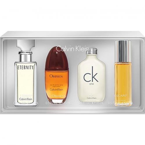 Calvin Klein CK Ladies 4 pcs Mini Gift Set: Eternity, Obsession