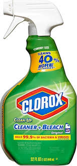 Clorox Clean-Up All Purpose Cleaner with Bleach Spray Bottle Original 32 oz
