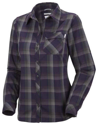 Columbia Women's Saturday Trail Plaid Long Sleeve Shirt (AL7915)