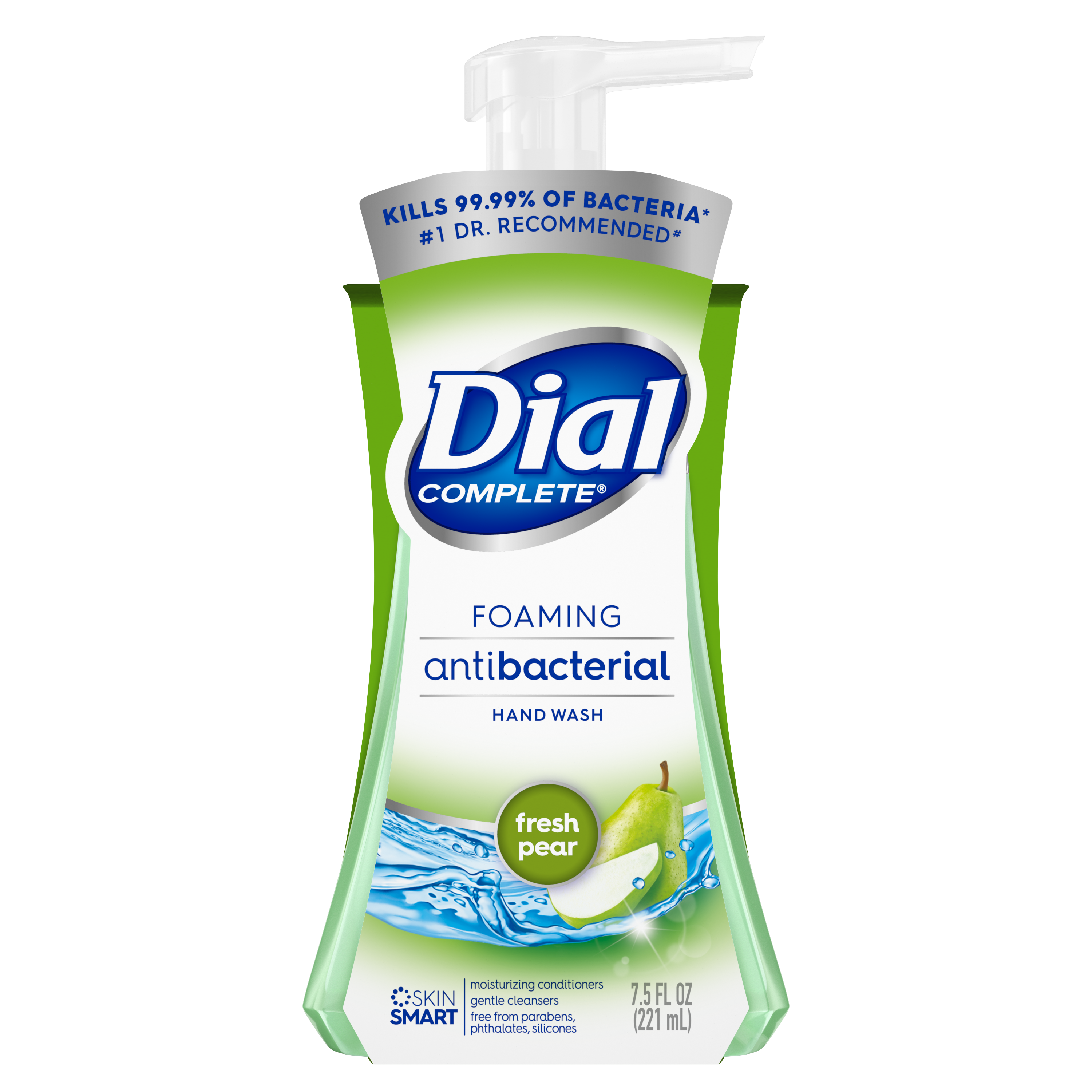 Dial Complete Antibacterial Foaming Hand Wash Fresh Pear 7.5 oz Rafaelos