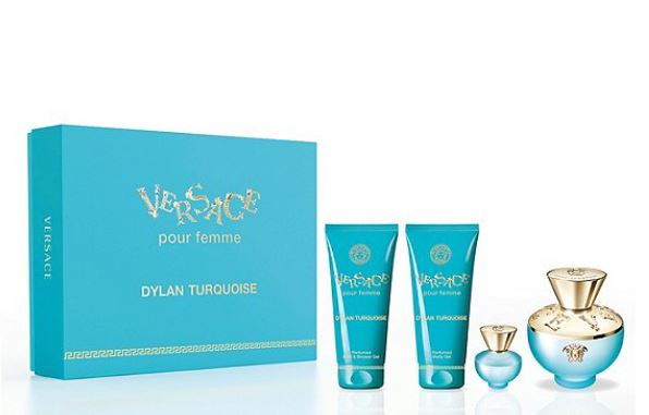 Versace Dylan Turquoise 4-Piece Gift Set For Women's – Rafaelos