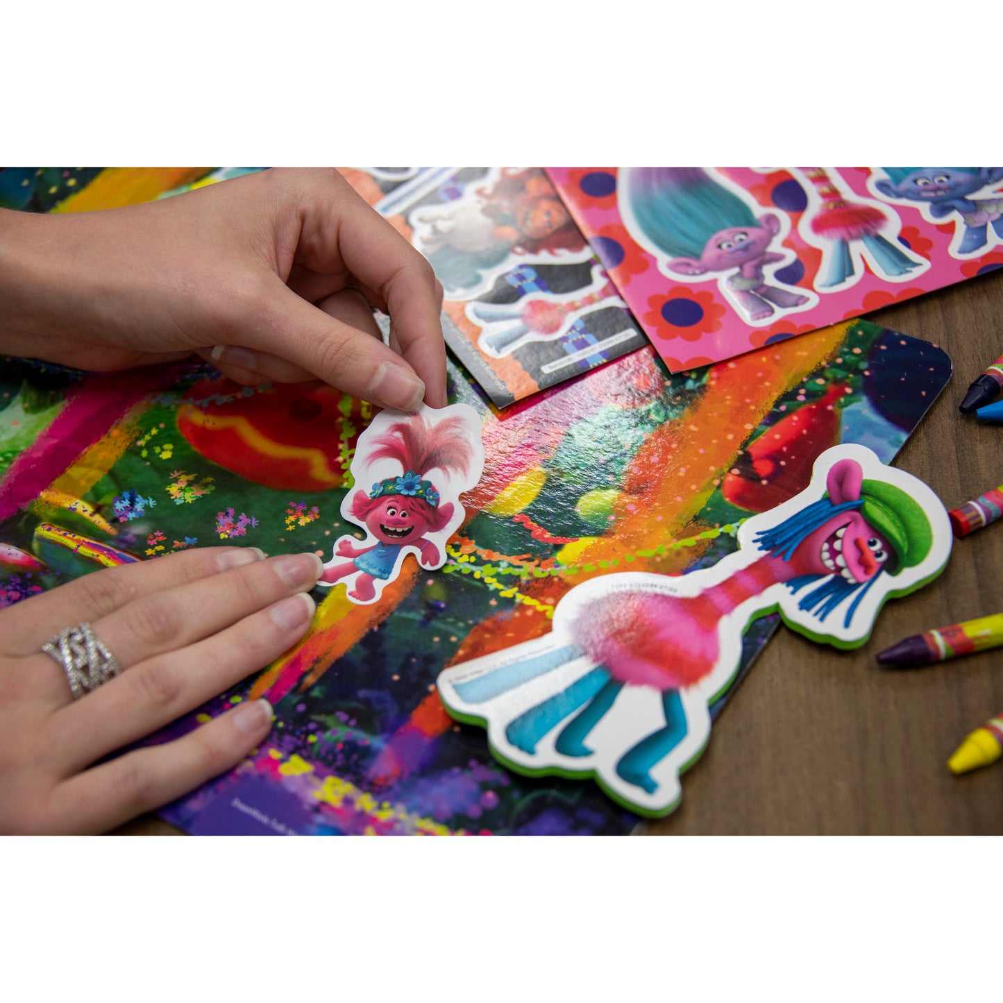 Trolls World Tour Super Adventure Coloring and Activity Set
