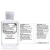 Hand Sanitizer Gel, 2 oz Blueberry Scent With 72% Alcohol by Earth to Skin "6 Pack"