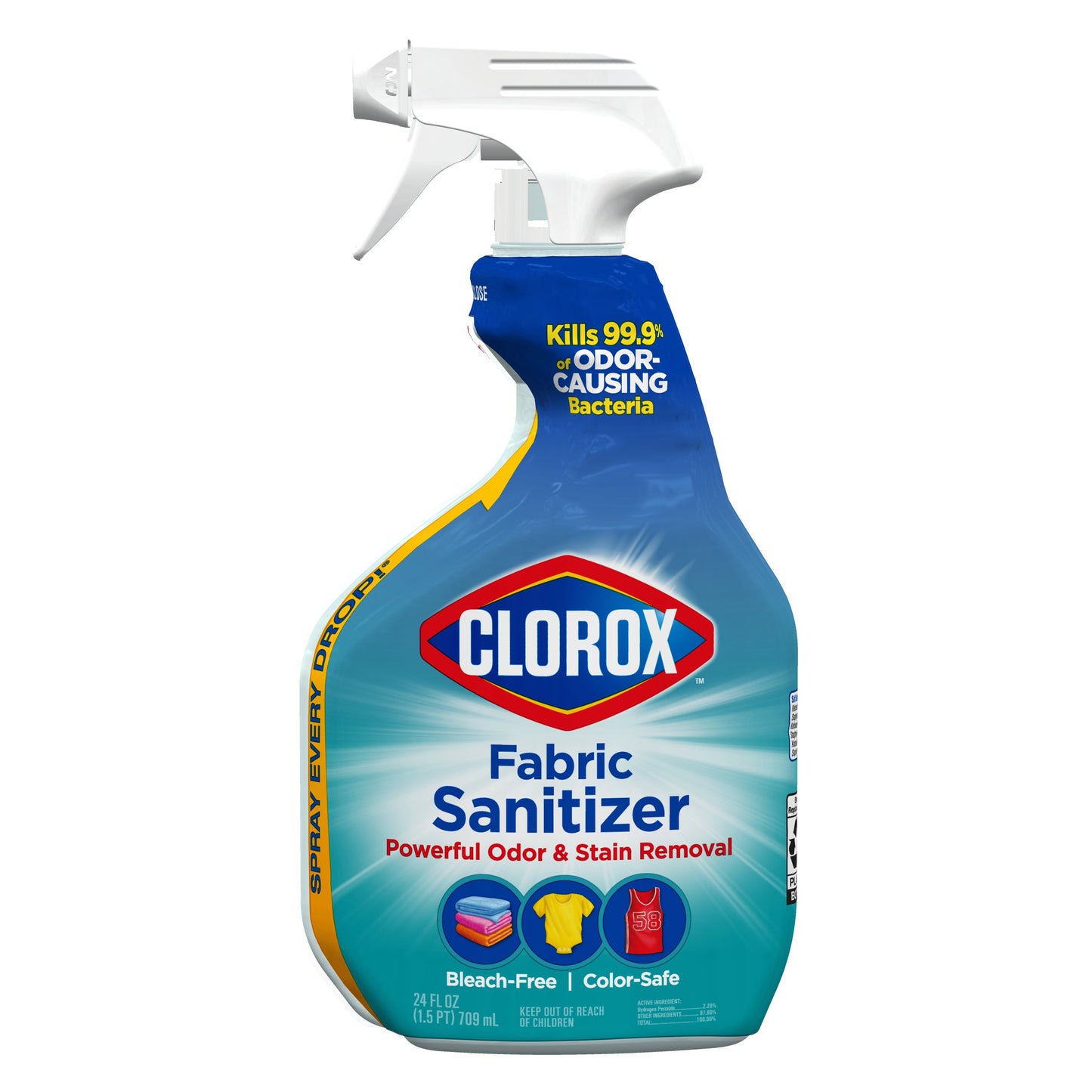 Clorox Bleach-Free Fabric Sanitizer & Stain Remover - 24 oz