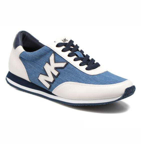 Michael Kors Womens Stanton Trainer (45S6SNFS1D) DENIM