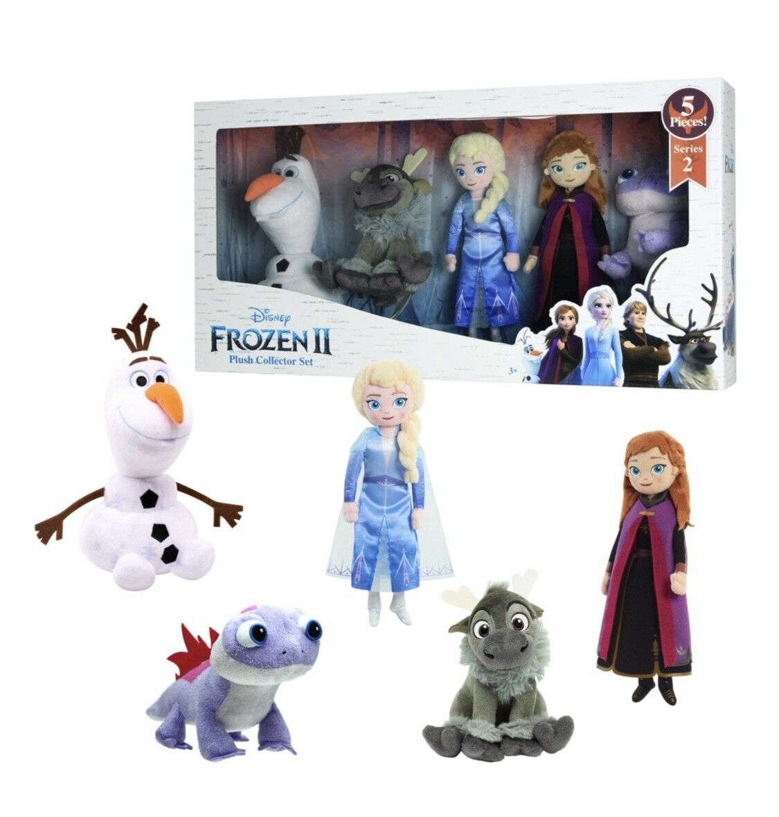 Disney’s Frozen 2 Plush Collector Set, 5-pieces!