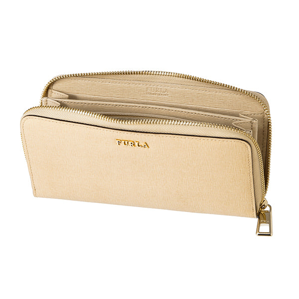 Furla Babylon Zip Around Wallet Acero (771374)